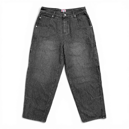 Star Team Baggy Carpenter Star Jeans - Pinstripe