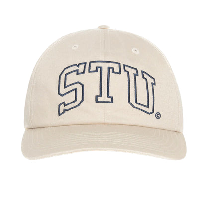 Stussy Stu Arch Strapback Cap - Natural