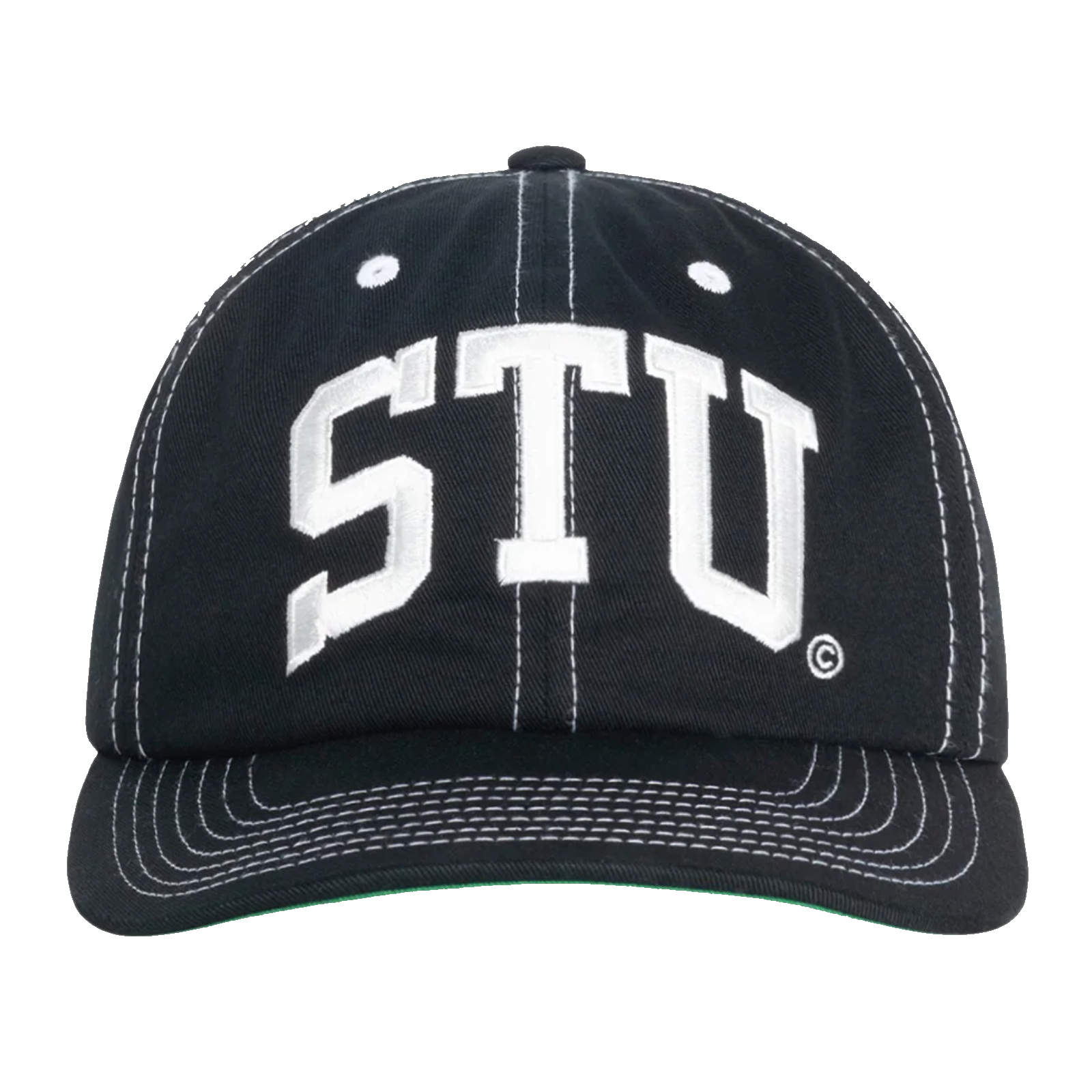 Stussy Stu Arch Strapback Cap - True Black – Ninetimes Skateshop