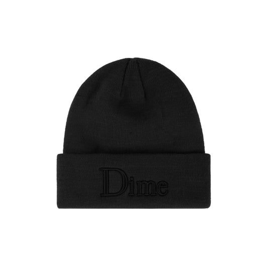 Dime Classic 3D Beanie - Black