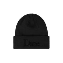 Load image into Gallery viewer, Dime Classic 3D Beanie - Black