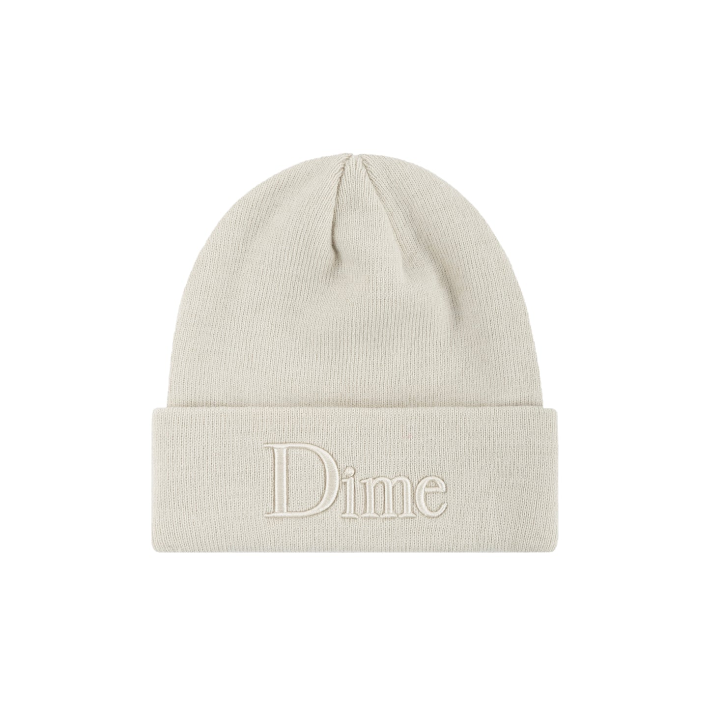 Dime Classic 3D Beanie - Cream SU23