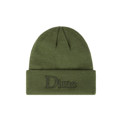 Dime Classic 3D Beanie - Olive Green SU23