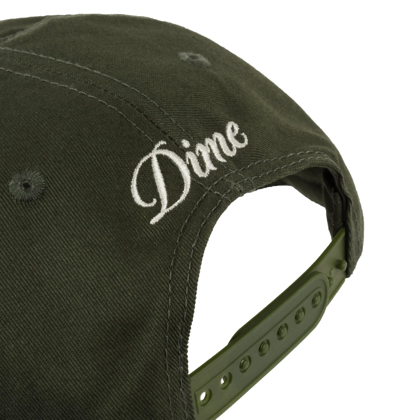 Dime Cursive D Baseball Cap - Forest