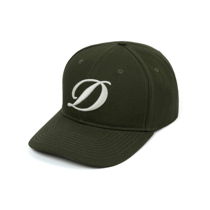 Dime Cursive D Baseball Cap - Forest