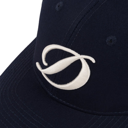 Dime Cursive D Baseball Cap - Royal Navy