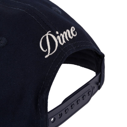 Dime Cursive D Baseball Cap - Royal Navy