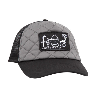 Frog Home Sweet Egg Mesh Hat - Black