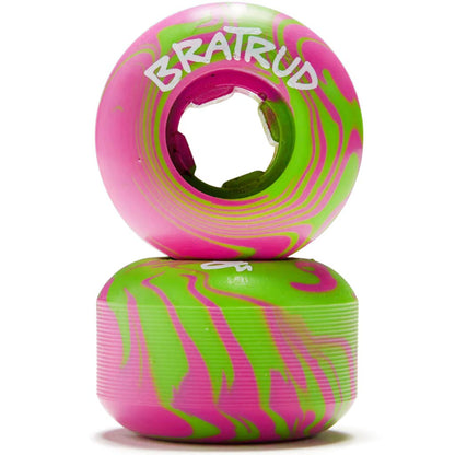 OJs Swamp Berries Wheels Pink Green Swirl - 99A 45mm