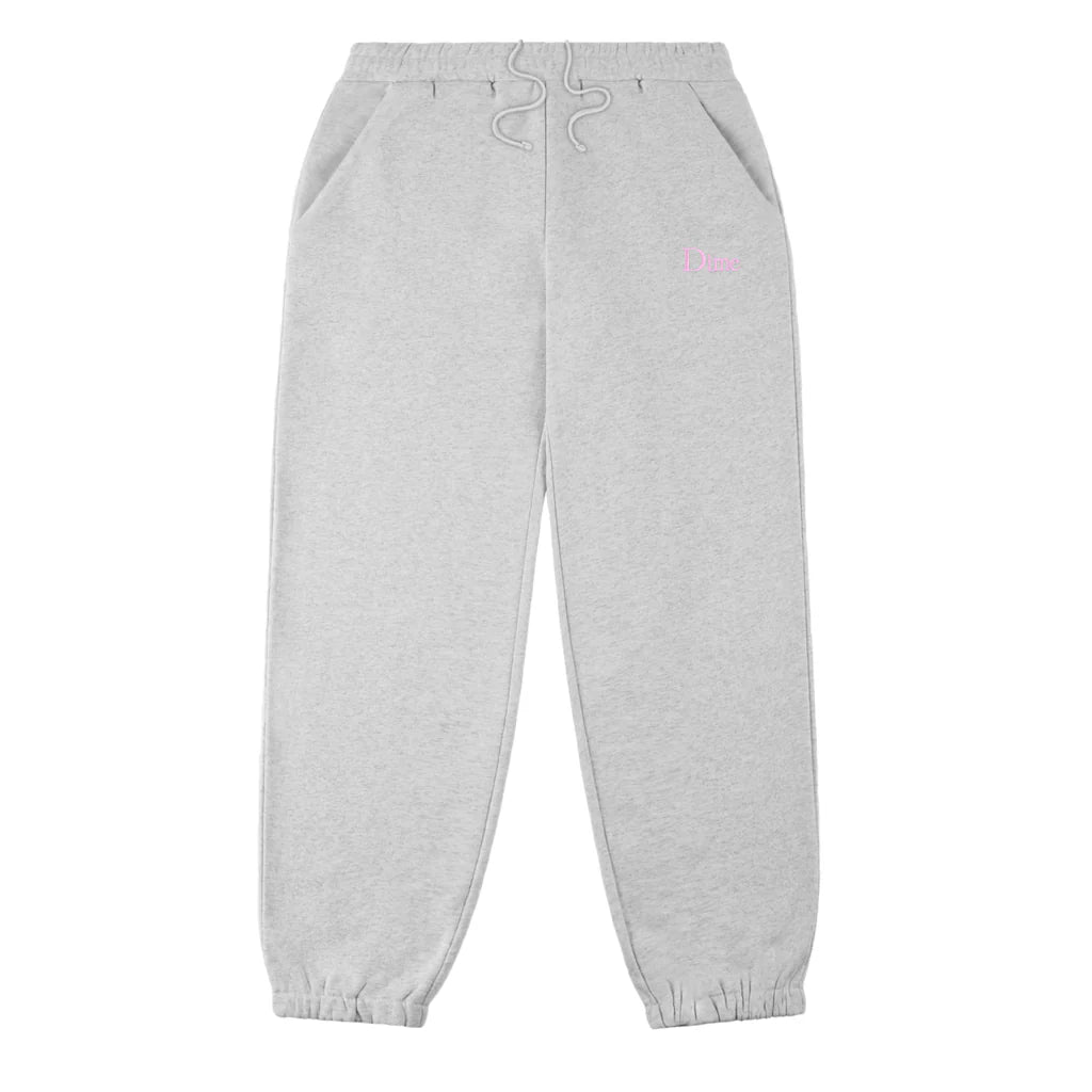 Dime Classic Small Logo Sweatpant - Heather Gray