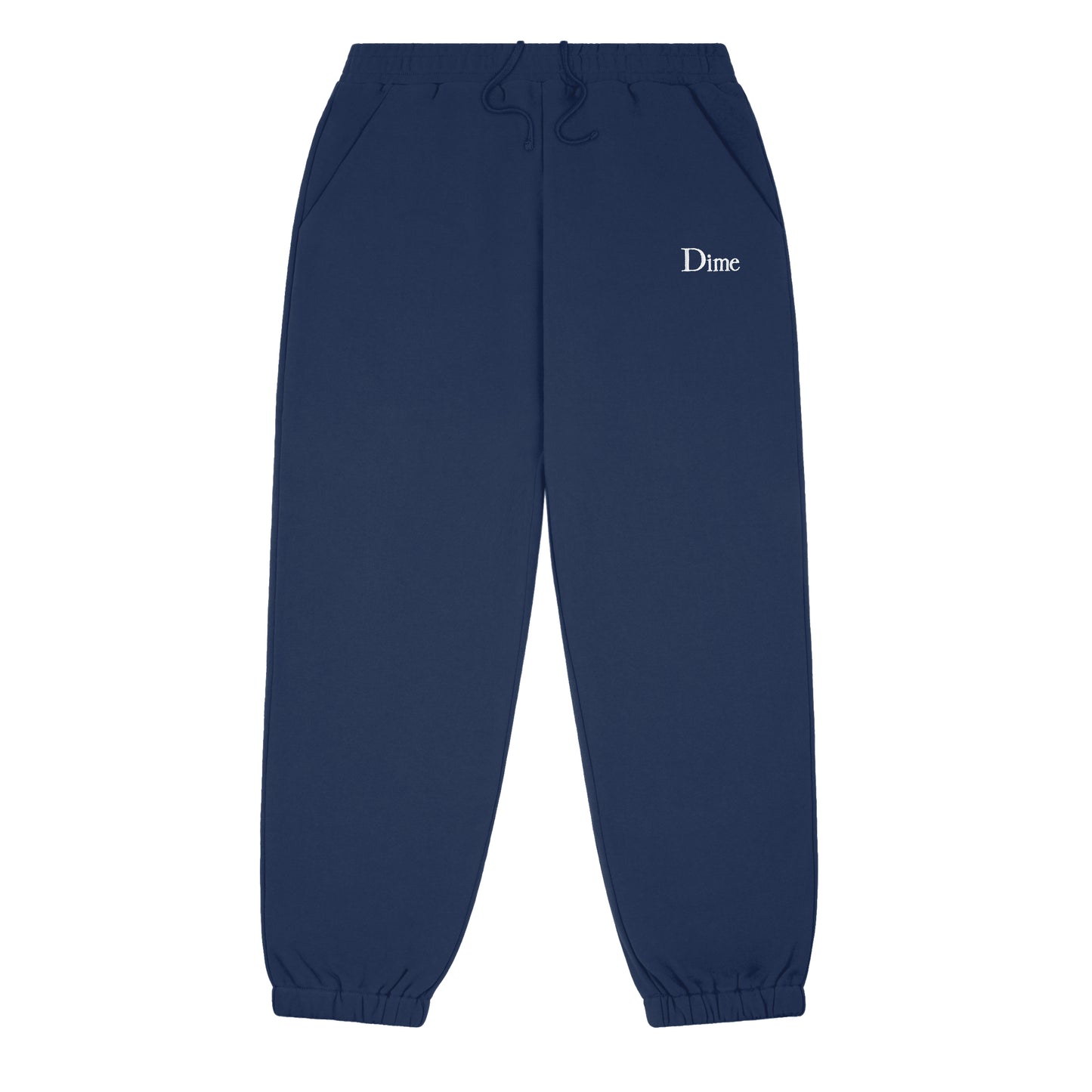 Dime Classic Small Logo Sweatpants - Navy