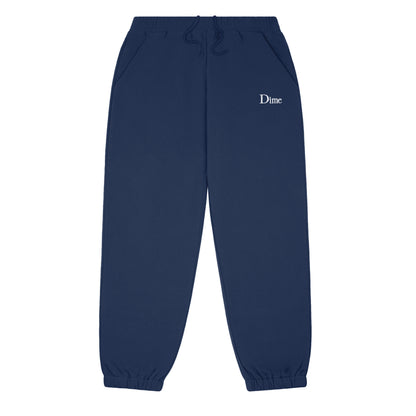 Dime Classic Small Logo Sweatpants - Navy