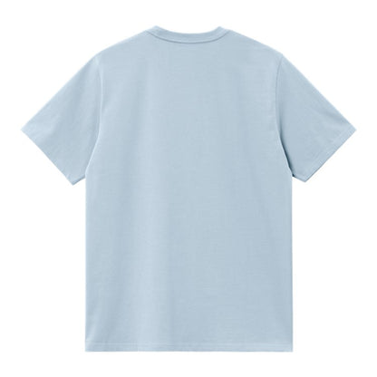 Carhartt WIP American Script Tee - Frosted Blue