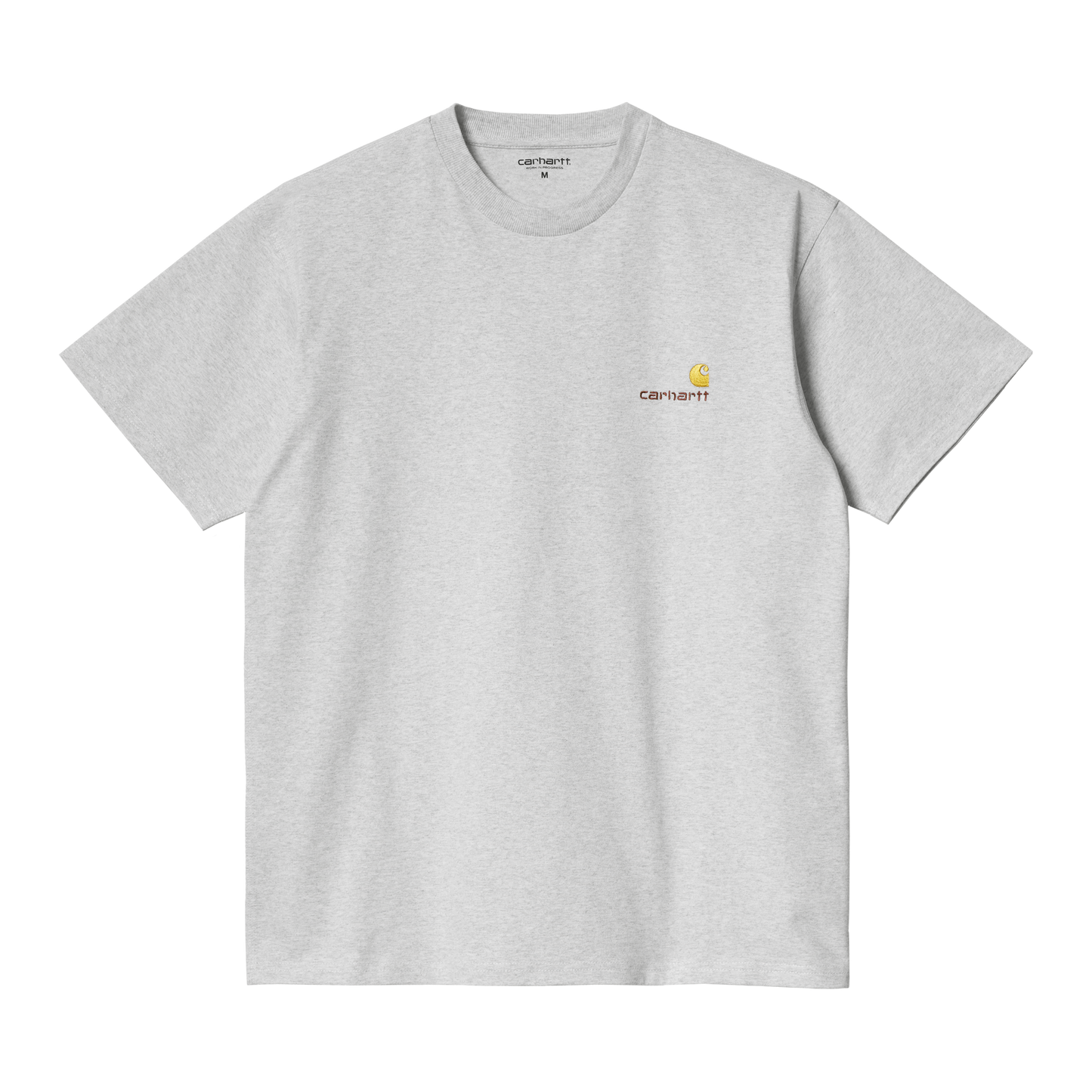 Carhartt WIP American Script Tee - Ash Heather