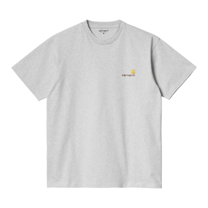 Carhartt WIP American Script Tee - Ash Heather