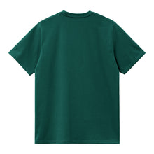 Load image into Gallery viewer, Carhartt WIP Chase Tee - Chervil/Gold