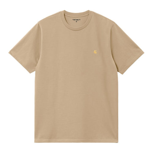 Carhartt WIP Chase Tee - Sable/Gold