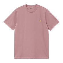 Load image into Gallery viewer, Carhartt WIP Chase Tee - Glassy Pink/Gold