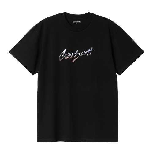 Carhartt WIP Drip Script Tee - Black