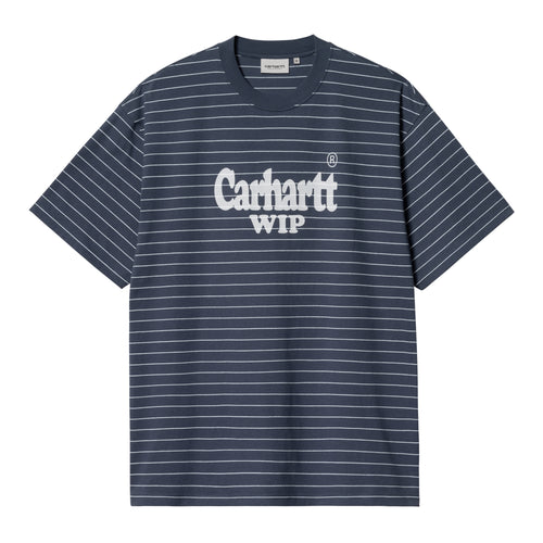 Carhartt WIP Orlean Spree Tee - Blue/White