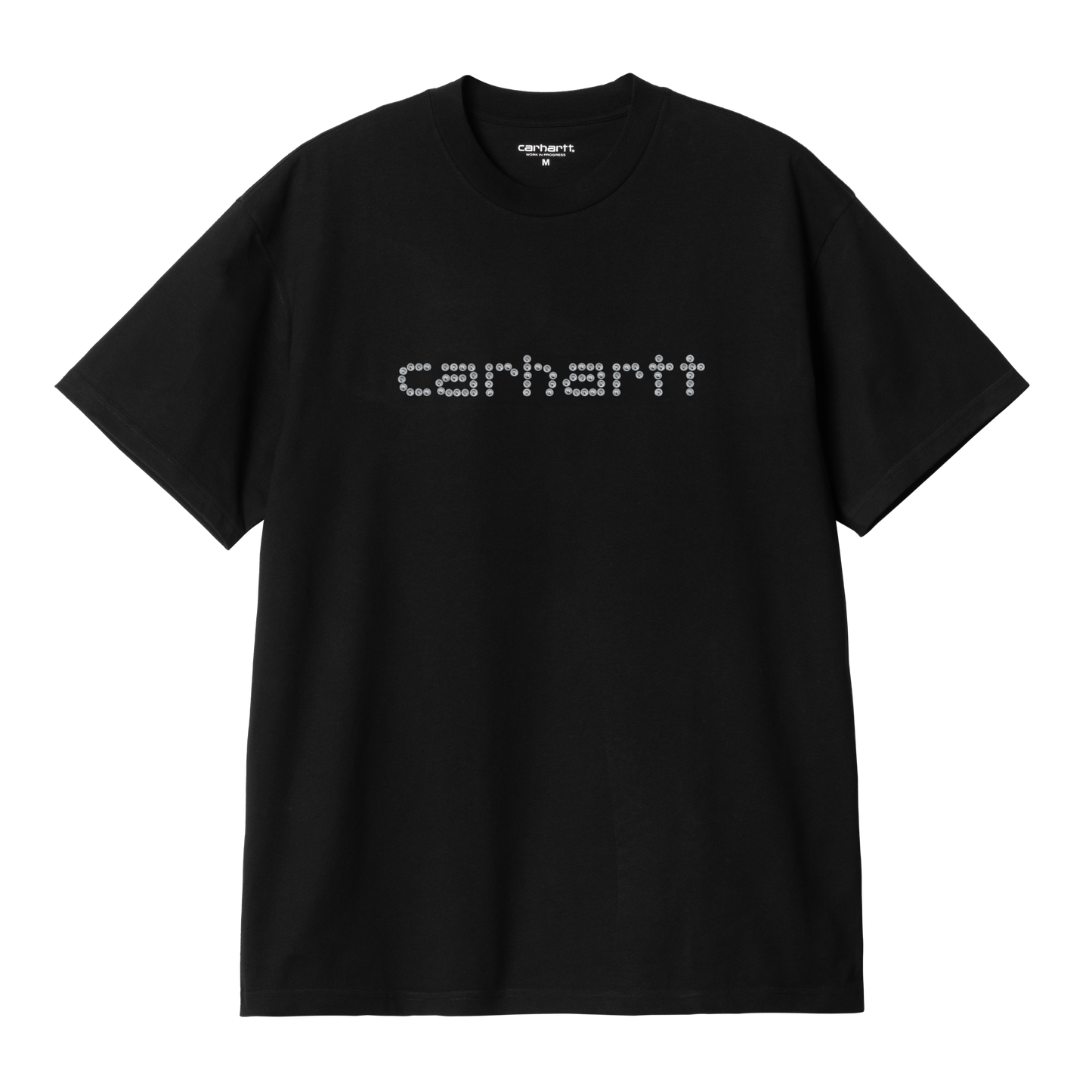 Carhartt WIP Rivet Script Tee - Black