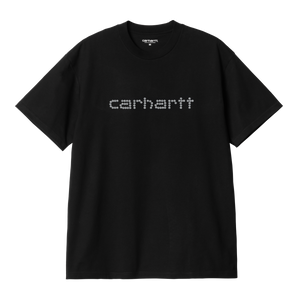 Carhartt WIP Rivet Script Tee - Black