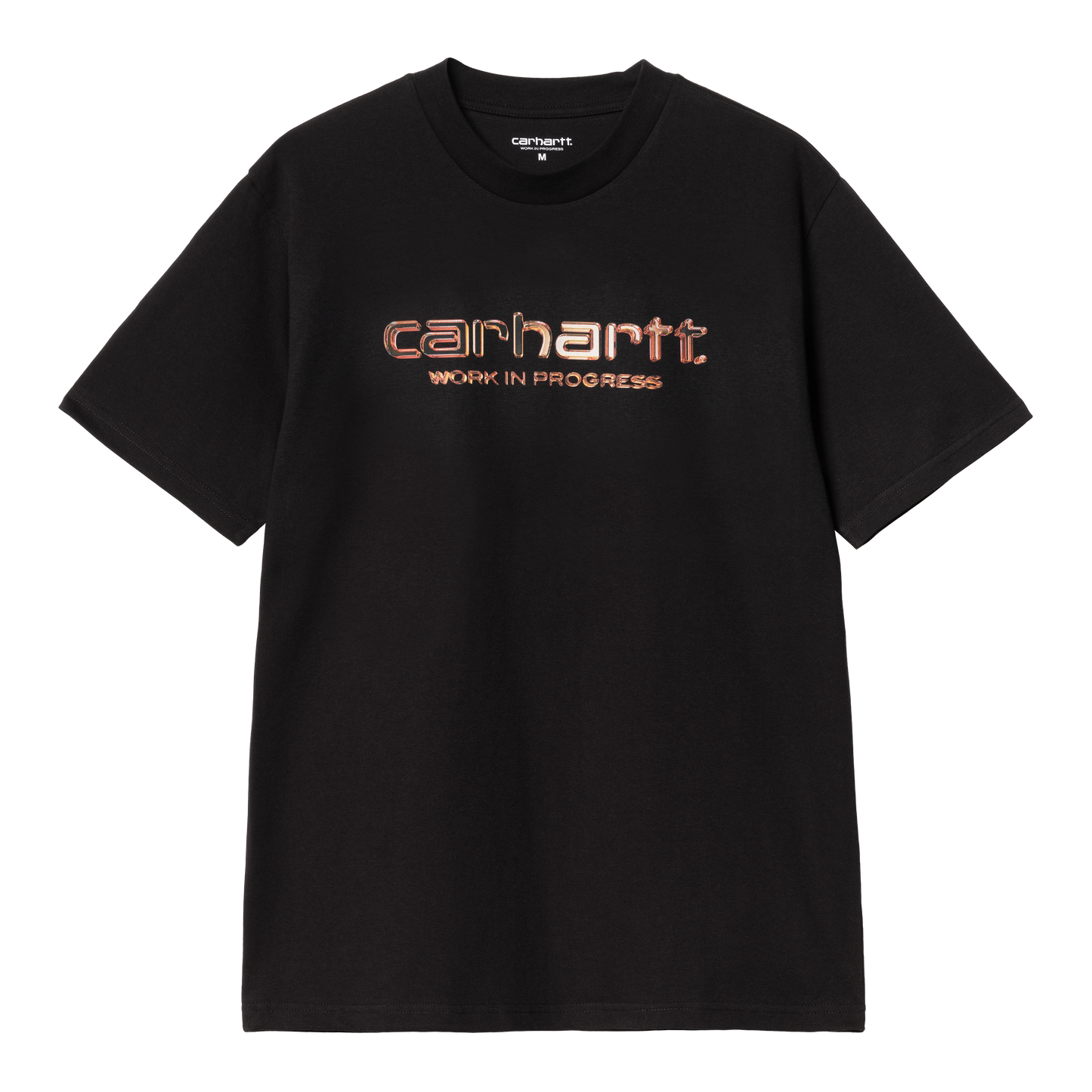 Carhartt WIP Solar Chrome Script Tee - Black