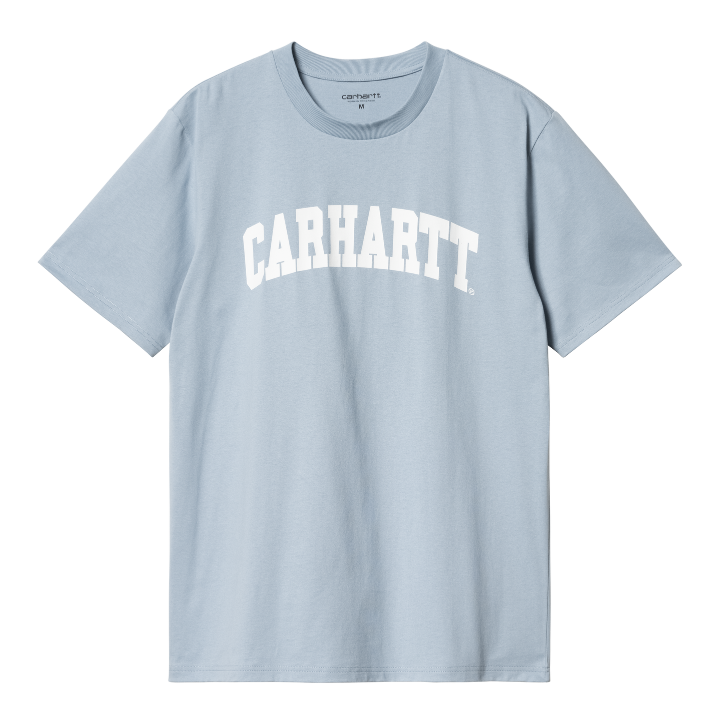 Carhartt WIP University Tee - Dusty Ice/White