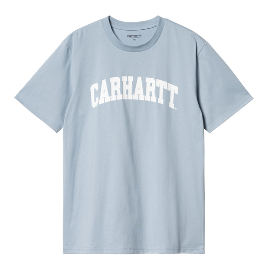 Carhartt WIP University Tee - Dusty Ice/White