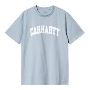 Carhartt WIP University Tee - Dusty Ice/White