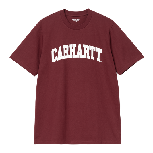 Carhartt WIP University Tee - Malbec/White