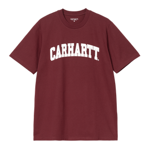 Carhartt WIP University Tee - Malbec/White