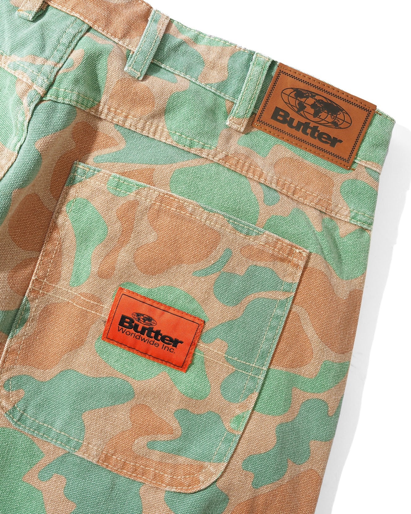 Butter Goods Santosuosso Camo Pants - Washed Camo