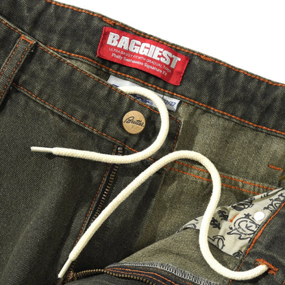 Butter Goods Santosuosso Denim Jeans - Dark Army Wash