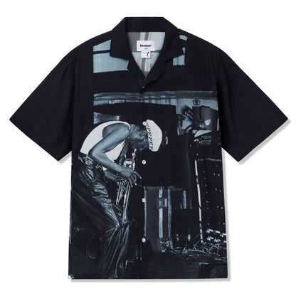 Butter Goods Miles Davis Savoy Rayon Shirt - Black