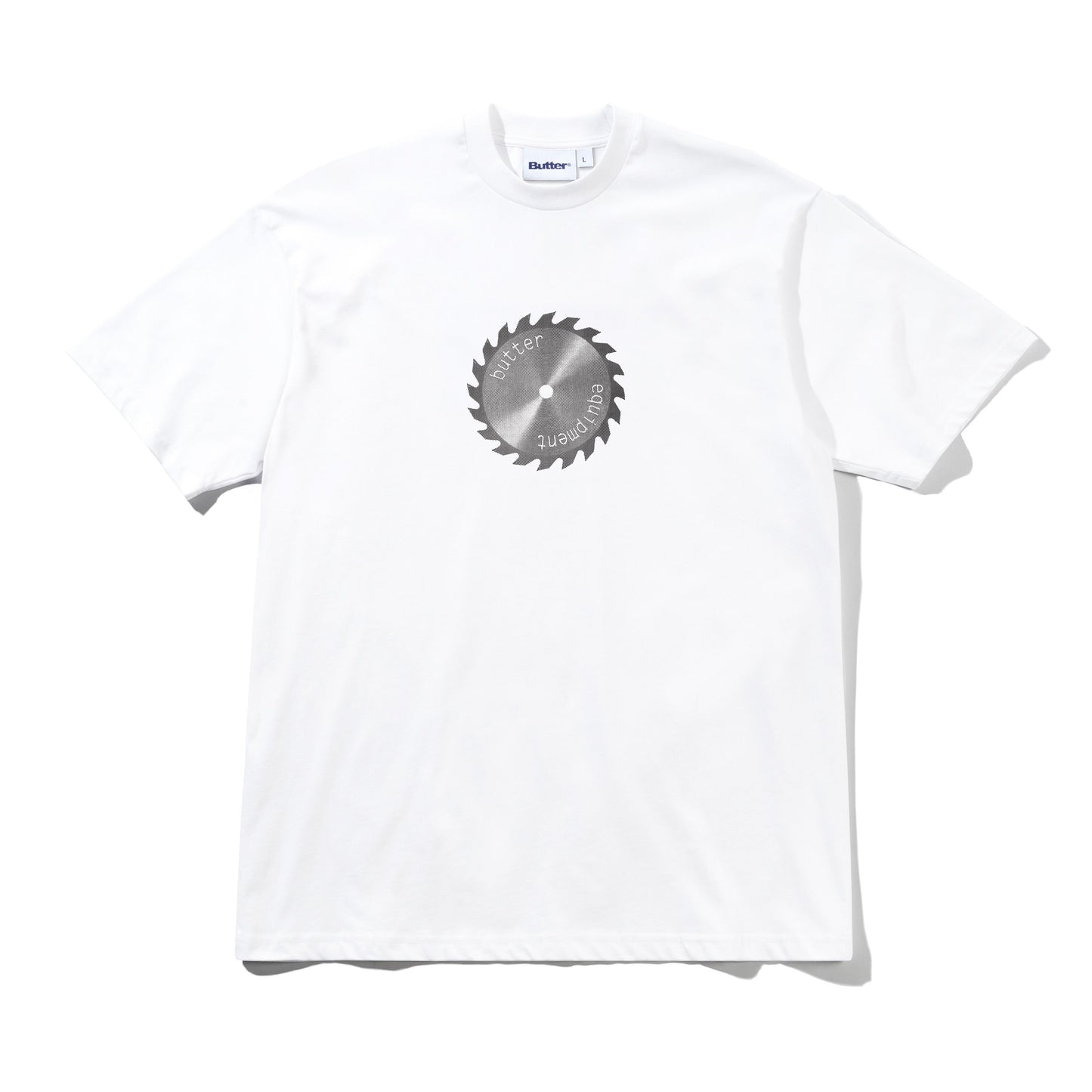 Butter Goods Saw Blade Tee - White