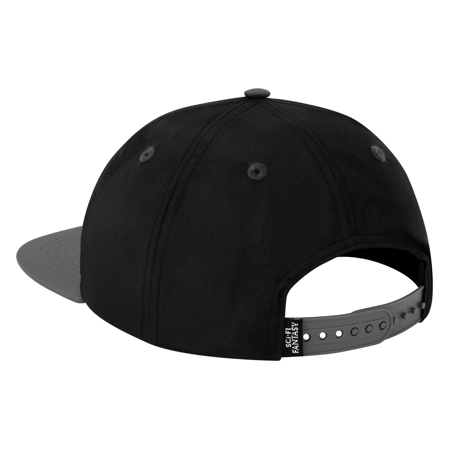 Sci-Fi Fantasy Nylon Logo Hat - Black