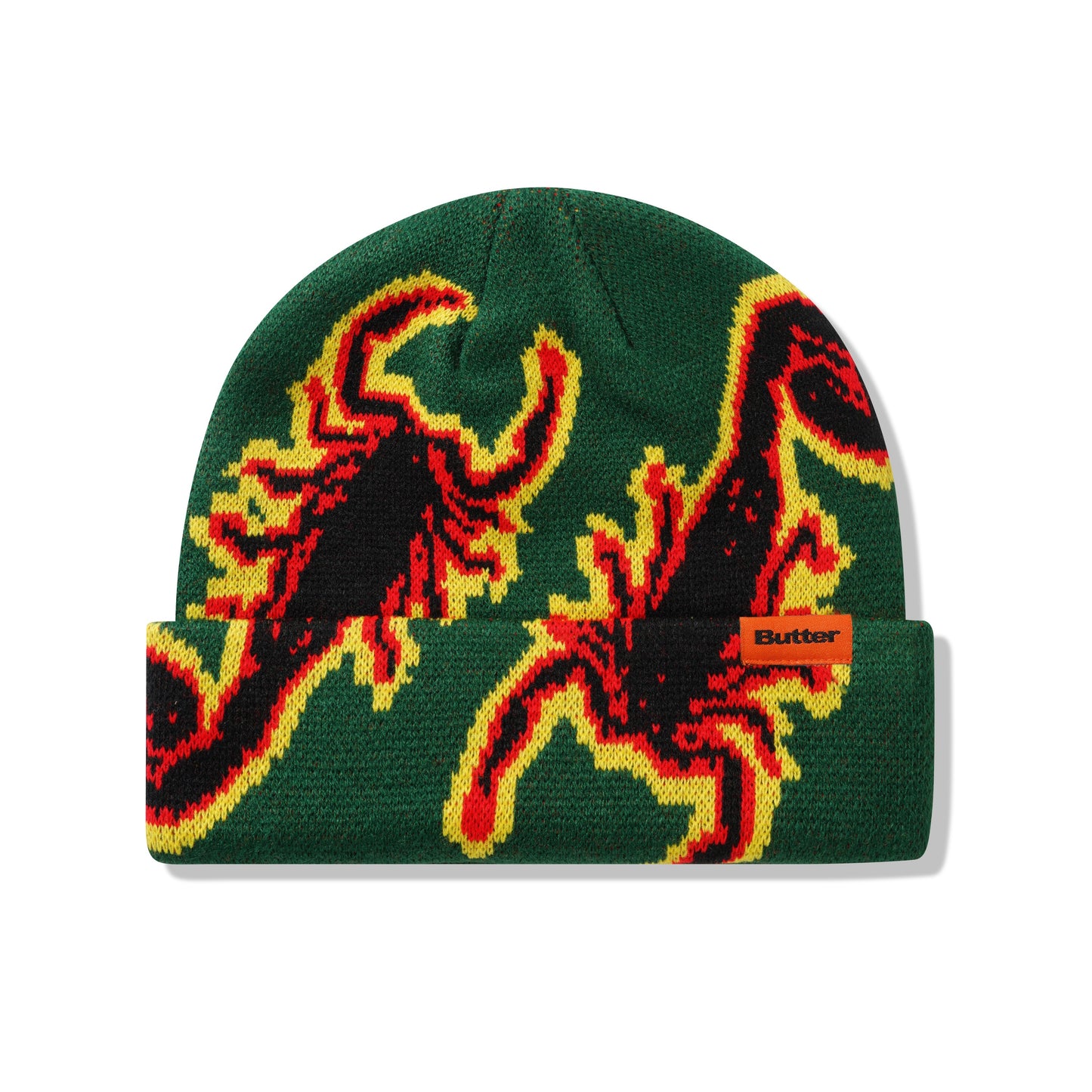 Butter Goods Scorpion Cuff Beanie - Forest Green