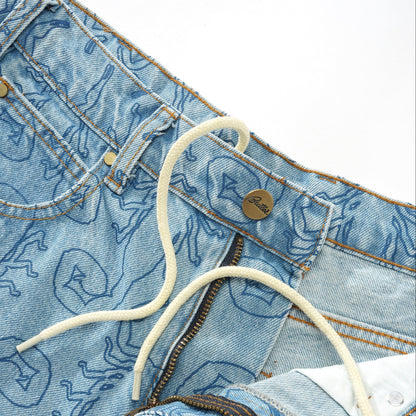 Butter Goods Scorpion Denim Jeans - Washed Indigo