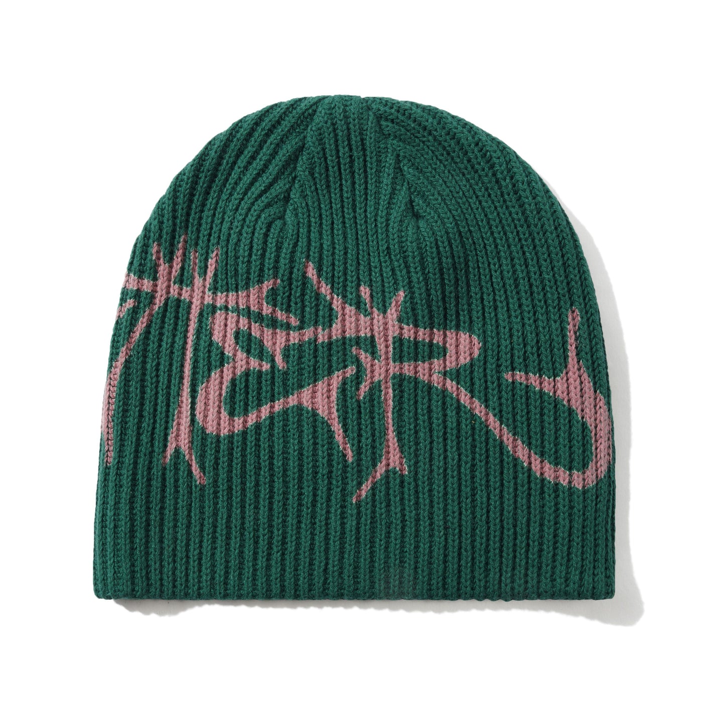Butter Goods Scrawling Skully Beanie - Forest