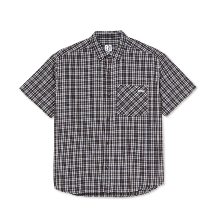 Polar Mitchell Poplin Shirt - Graphite/Gold