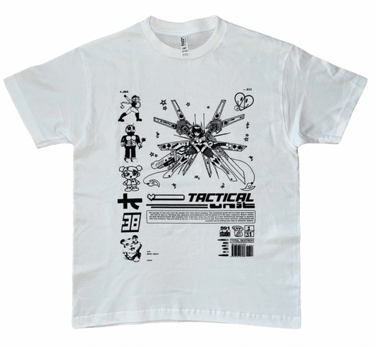 Beanmash Tactical Unit Tee - White