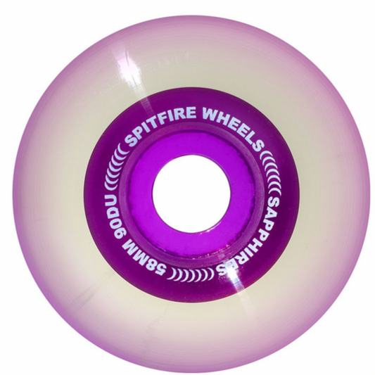 Spitfire Sapphire 90D Clear/Purple Wheel - 90D 58mm