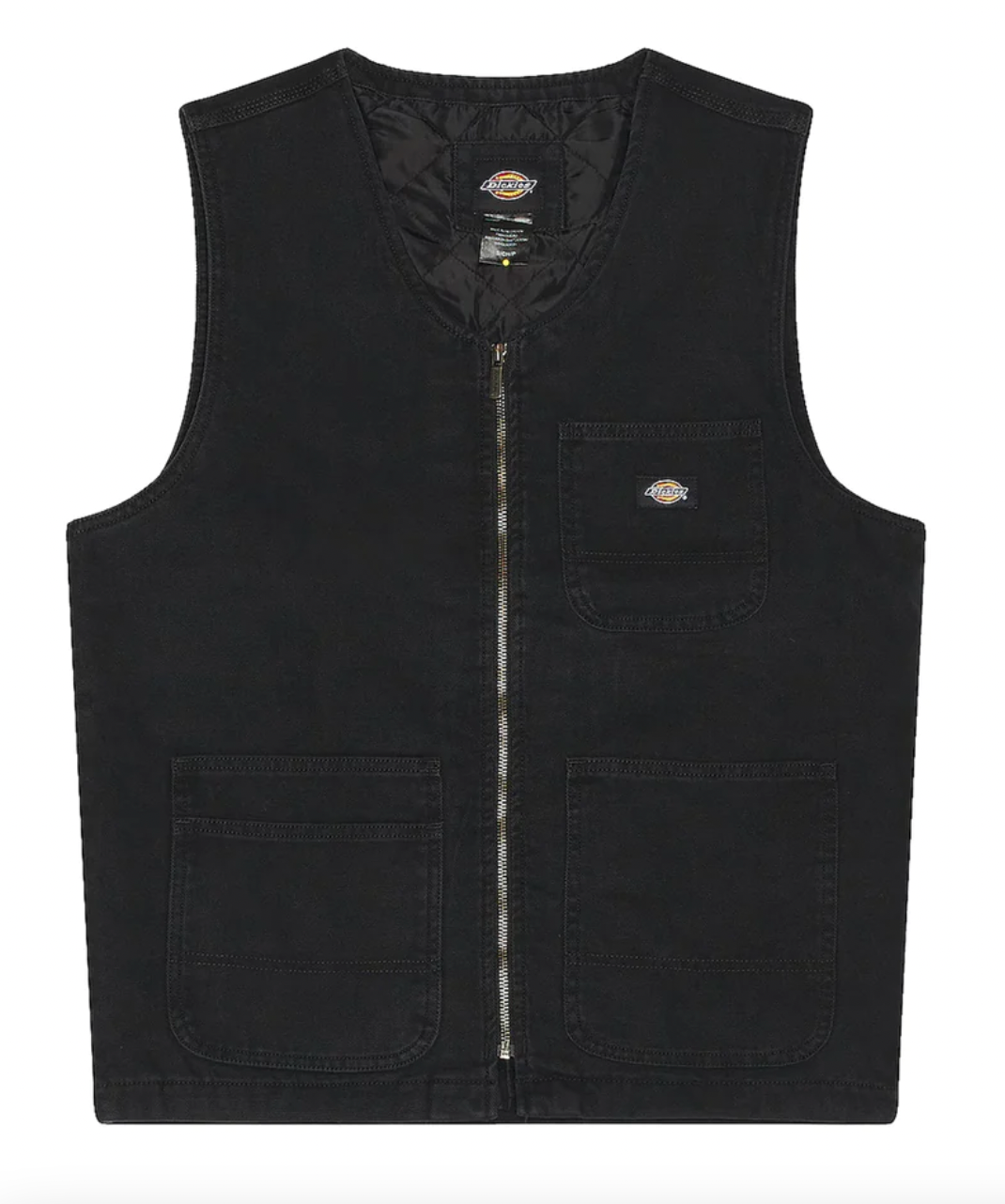 Dickies Duck Vest - Stonewashed Black