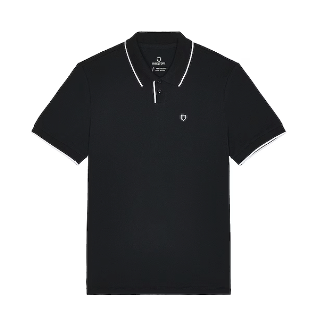 Brixton Proper Polo - Black