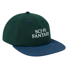 Load image into Gallery viewer, Sci-Fi Fantasy Nylon Logo Hat - Navy