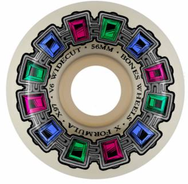 Bones Dial Of Destiny X-Formula Wheels V6 Widecut - 97A 56 mm