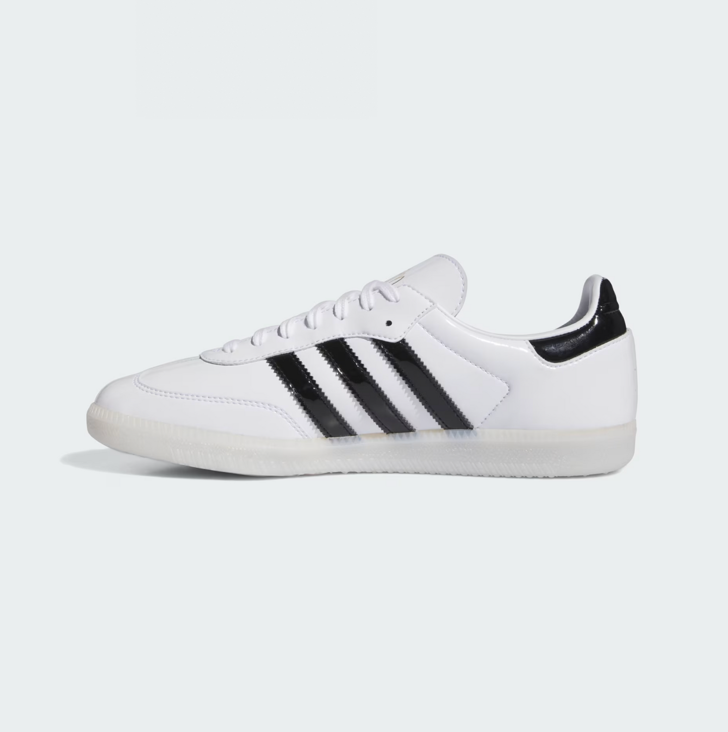 Adidas Dill Samba Patent Leather - White/Black