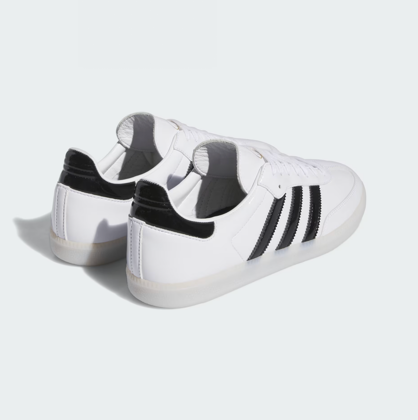 Adidas Dill Samba Patent Leather - White/Black