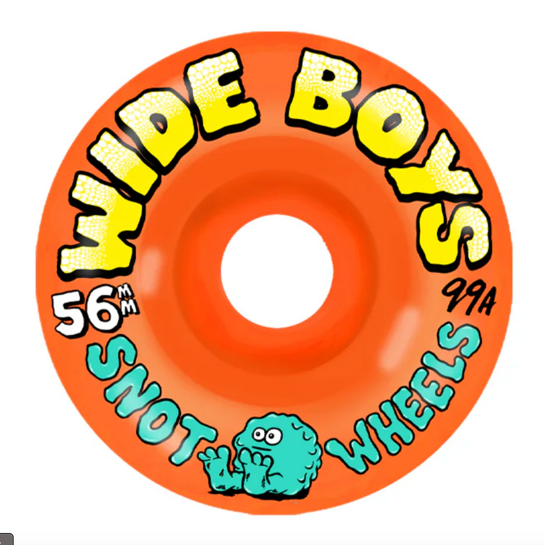 Snot Wide Boys Orange Wheels - 99A 56mm